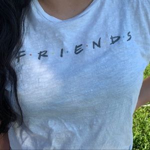 friends show white t-shirt